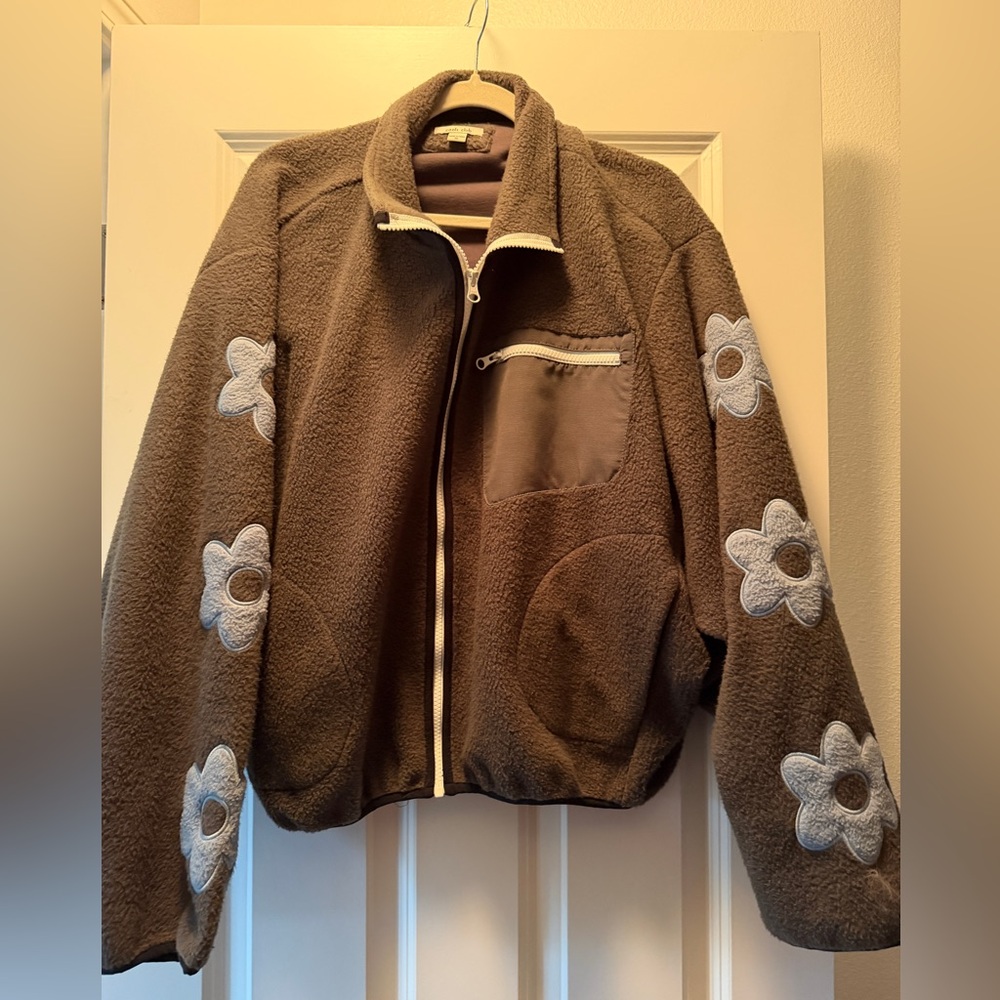 Cools Club fleece flower jacket